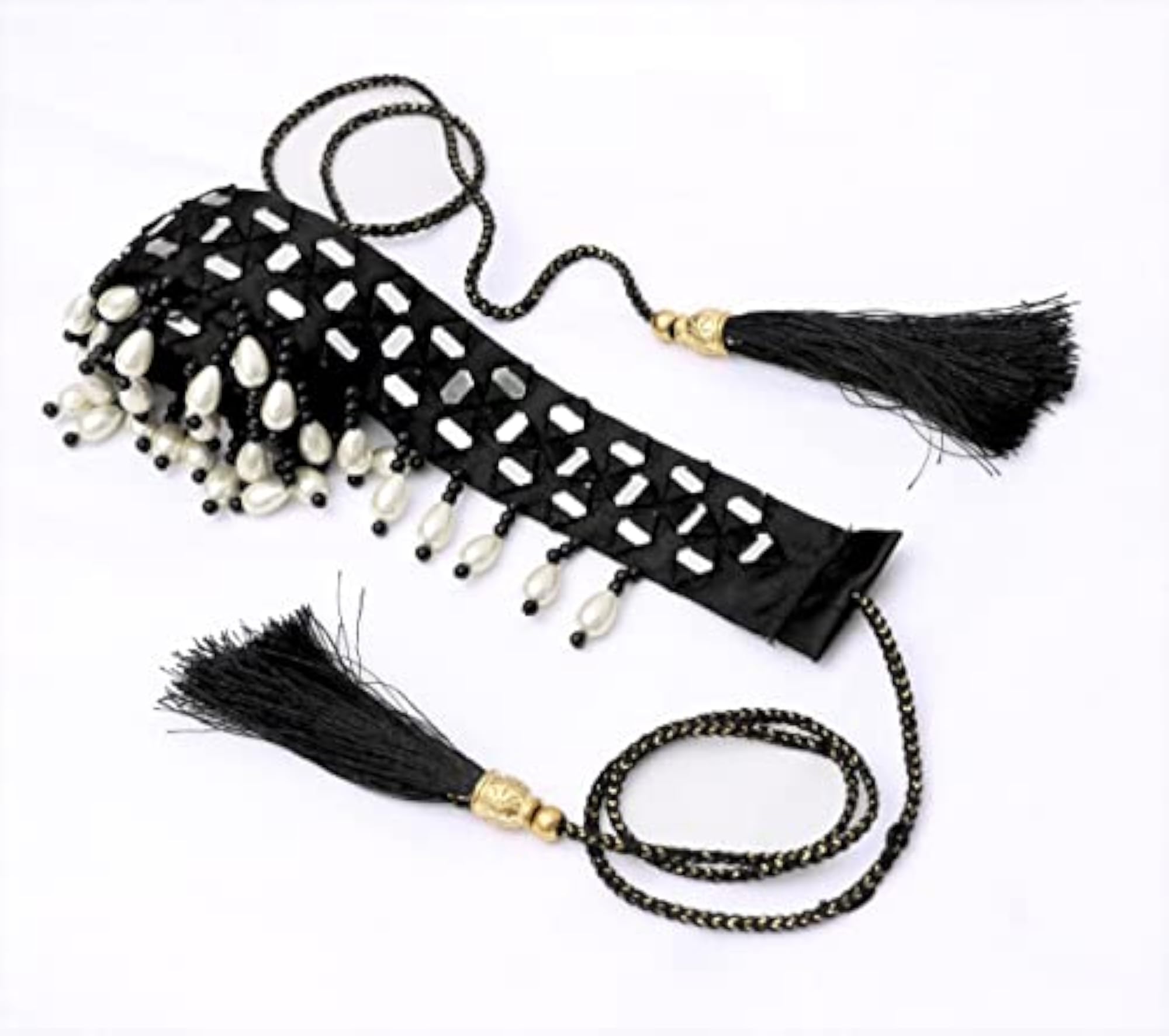 Black Mirror Work Kamarband for Women